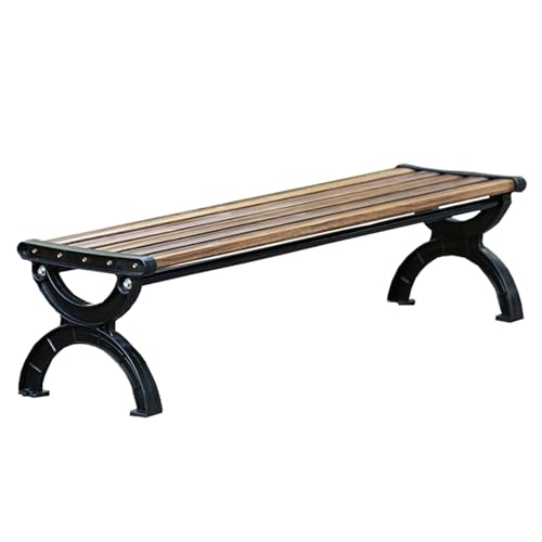 ZMTGLTG Banco De Parque, De Exterior, De Jardín De Hierro Forjado, Asiento Impermeable Y Resistente Al Óxido, Asientos Públicos For Jardines Domésticos.(150cm)