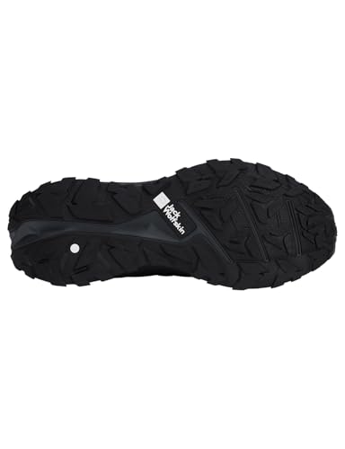 Jack Wolfskin Herren PS Trail Low M Traillaufschuh, Black, 39.5 EU – Ansicht 6