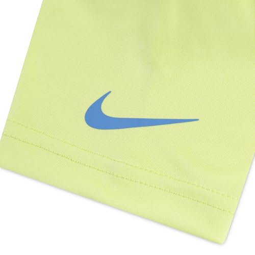 Image of Nike Boys' Dri-FIT Swoosh Logo T-Shirt and Mesh Shorts 2-Piece Outfit Set