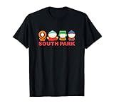 Eric, Kenny, Kyle, & Stan South Park Gang On Top of Logo T-Shirt