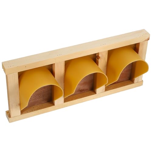 Entrada jaula de pájaros con trampilla basculante de ABS para palomares domésticos 2