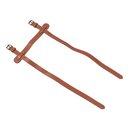 PU Leather Blanket Carry St Buckles Tear Portable Mat Straps for Cam Picnics Beaches Blanket St Is Versatile Accessory That Can Be Variety PU Leather Blanket Carry StrapBlanket