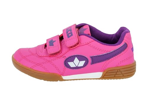 Lico Bernie V Unisex Kinder Multisport Indoor Schuhe, Pink/ Lila/ Weiß, 31 EU