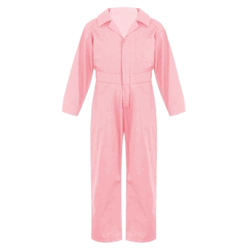Robe aviateur cosplay carnaval pour fille de 9-10 ans rose