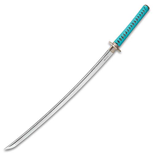 Shinwa Regal Katana Teal Sword Damascus