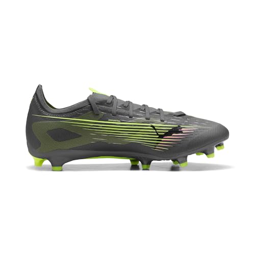 Image of PUMA Mens Soccer, Matte Aged Silver Yellow Alert Blue Gray, 10