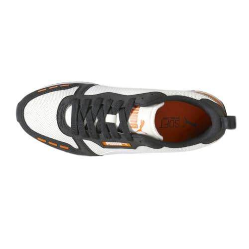 PUMA Mens R78 Lace Up Sneakers Shoes Casual - Black, White4