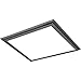 Nuvo Lighting 45923511738 LED Flush Mount, 2.25x24.00x24.00, Gun Metal Finish