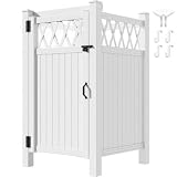 YITAHOME 81' H x46 W x 46' L Outdoor Shower Enclosure(X-Pattern)