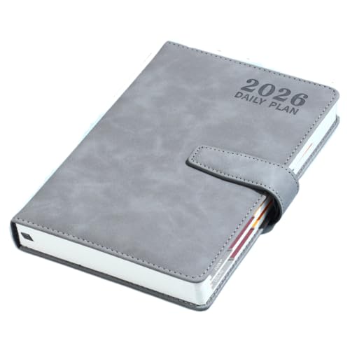 [Heartserice]2026�N1���n�܂� �f�C���[�m�[�g A5 �V�X�e���蒠 �r�W�l�X�v�����i�[ �h���h�� 1��1�y�[�W (�O���[)