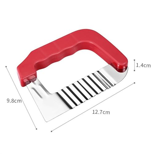 Cortador Ondulado de Acero Inoxidable para Cocina miniatura 4
