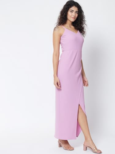 Image of Trend Arrest.ed Women's Bodycon Midi Dress | Casual & Night Out Fit | Slim Fit Stretch Fabric