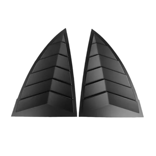 Aileron latéral fenêtre arrière Tesla Model Y noir mat look sportif épuré