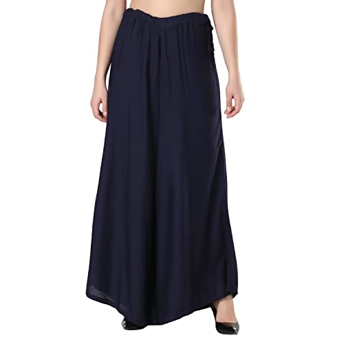 Image of Super Soft Flared Solid Rayon Sharara In 10 Attractive Colours For Women's And Girl's