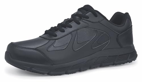 Shoes for Crews Galley II, Men's Slip Resistant Work Shoes, Water Resistant, Food Service Work Shoes, Black or White