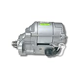 Haiyazhma New 12V 1.2KW 9T Starter 16611-63013 1661163013 Compatible with Kubota Engine D1105 V1305