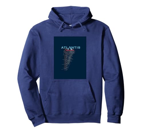 Disney Atlantis pull à capuche contre le froid sweat confortable style graphique