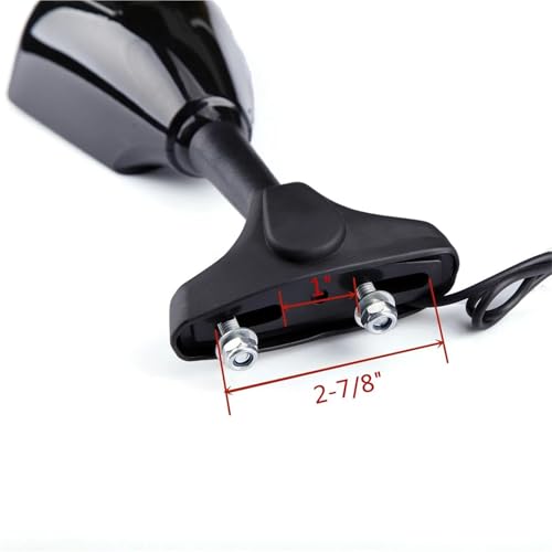 Espejo retrovisor de motocicleta con ajuste de ángulo para GSX600F 7