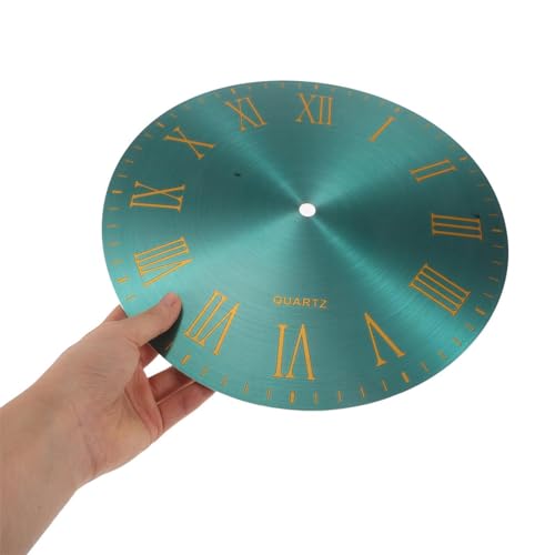 Remplacement mécanisme quartz facilité avec cette horloge en aluminium rond - 6
