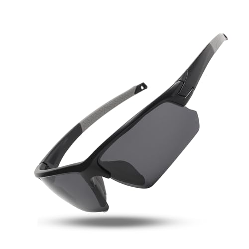 Wennala Occhiali Sportivi Da Ciclismo Uomo Donna Occhiali Da Sole Polarizzati Sunglasses Uomo Donna Uv400 Protezione Bici Da Corsa Occhiali Sport Occhiali Da Sole Uomo