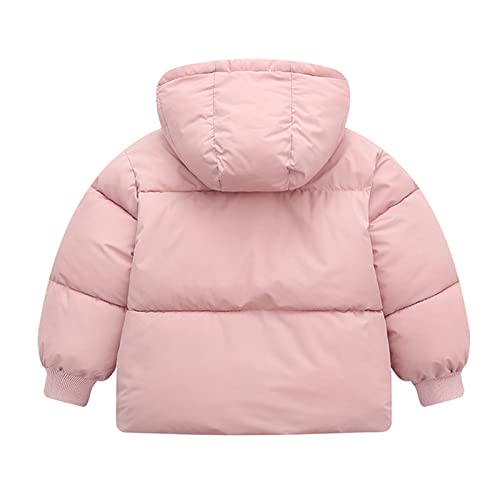 Kids Baby Boys Warm Winter Thicken Coat Jacket Sherpa Lined Hooded Snowsuit Zipper Puffer Windproof Outerwear Clothes2