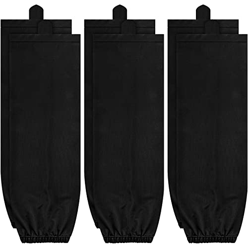 Janmercy 3 Pairs L Size Solid Color Hockey Socks Dry Fit Practice Ice Hockey Socks For Men Youth Adults Exercise Sports, Black #TOP19