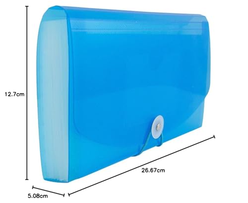 Carpeta de acordeón pequeña JAM PAPER para guardar cheques y proteger documentos 7