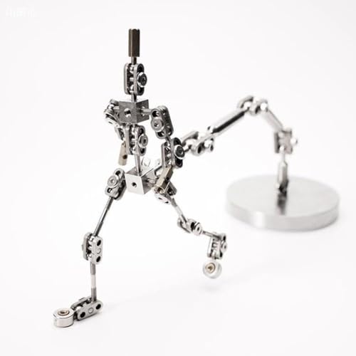 DTREELS Stop Motion Armature Kits,Stop Motion Animation Rigging and Winder, with Vertical & Horizontal Rails, Stop Motion Armature Kit for Animators, Photography, Claymation and Creative Projects