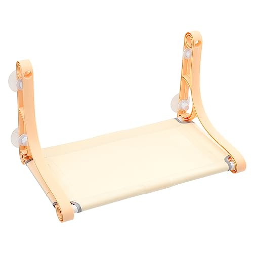 TOBBOMEY Cat Window Hammock Multi-Functional Sleep Bed for Kitten Comfortable Nest for Small Pet Perch Cat Nest Window