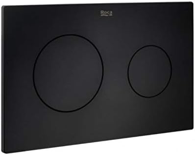 Roca PL10 Dual Flush Drive Plate, 25 x 1 x 16 cm, Black (A8900892...