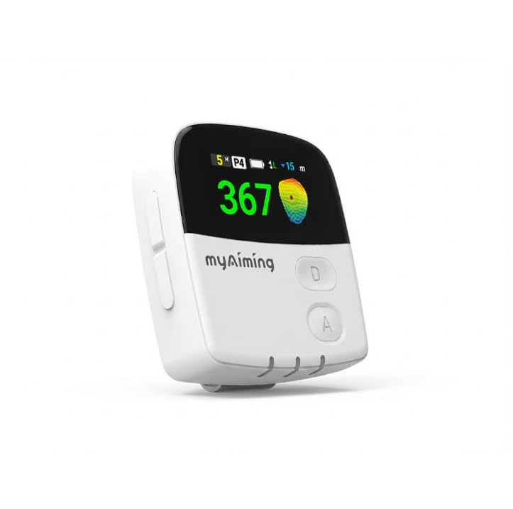 myAiming ゴルフ用GPSナビ 本体 ホワイト Amazon.co.jp: 【音声で距離確認】MYAIMING GOODVOICE ゴルフ GPS 距離