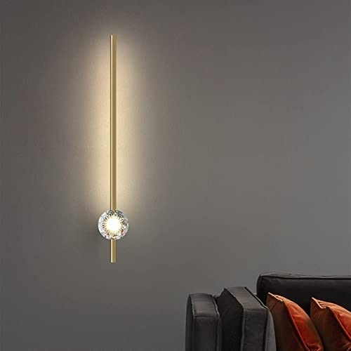 Lámpara de pared de latón WQHPLMD para solucionar pasillos oscuros y sin espacio 6