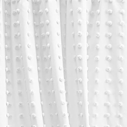 Rideau de douche imperméable tufté pour stopper les éclaboussures sur le sol - 3
