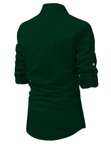 Image of Vida Loca Men Cotton Full Sleeve Casual Spread Collor Slim Fit Short Kurta for Men and Boys (Pack of 2)