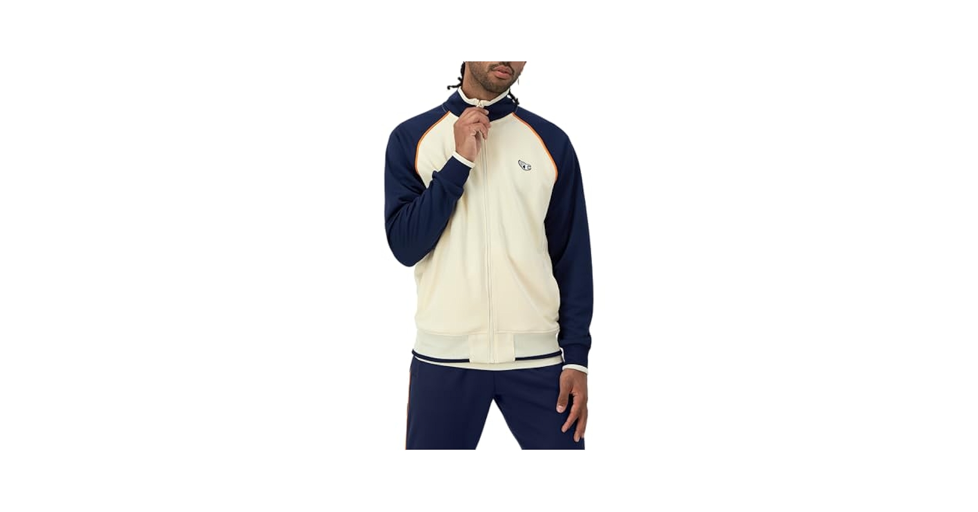 Champion, Tricot Pockets, Men's Full Zip Track Jacket