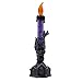 Produktbild TIREOW Halloween Kerze mit LED Teelicht Kerzen für Halloween Deko Party Beleuchtung Lichter Halloween Candle (Lila)
