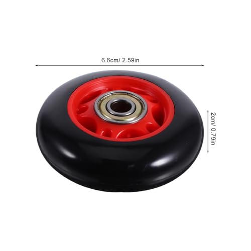 Rodillos para bicicletas de plástico resistente con compatibilidad amplia 2