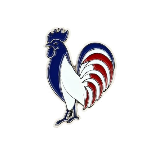 Pin's Coq Patriote Design - Animaux - qualité de finition - Epingle - Broche - Badge - PINS...