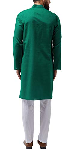 Sojanya (Since 1958 Men'S Cotton Blend Only Long Kurta2
