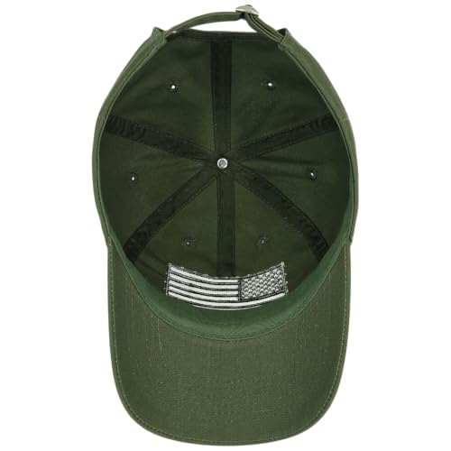 Image of E BY ELIDAN USA Hat, Embroidered American Flag Baseball Cap for Men Women