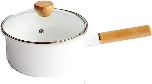 JLBopqaz Nonstick Milk PanMilk Pan,Cooking pots,Safe Milk Pan Cooking Pot Milk Pan Saucepan Milk and Butter Warmer Nonstick Sauce Pan Small Pot with Lid