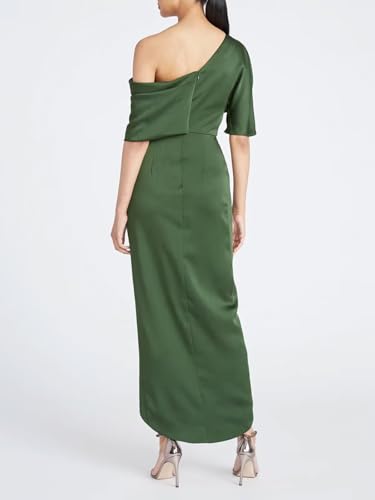 Bedlover One Shoulder Satin Mother of The Bride Dresses Tea Length Formal Evening Party Gowns for Women2