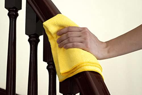 Kirkland Signature Ultra Plush Microfiber Towels -36 Pack (Yellow).