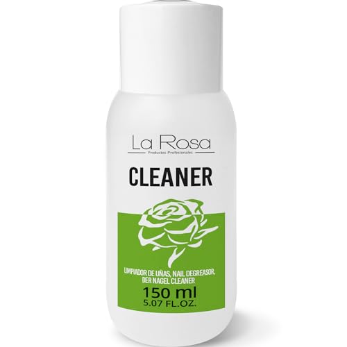 LaRosa Nail CLEANER 150ml Cleaner para Gel, Eliminar la capa pegajosa de geles UV/Esmaltes permanentes/Esmaltado Permanente/Cleanser para uñas de gel