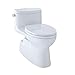 Toto MS644114CEFG#01 Carolina-2 One-Piece High-Efficiency Toilet with SanaGloss, 1.28GPF, Cotton