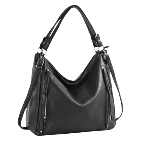 Bolsa Feminina Grande de Ombro para Mulheres, Luxuosa e Versátil, em Couro PU, Espaçosa e Estilosa,