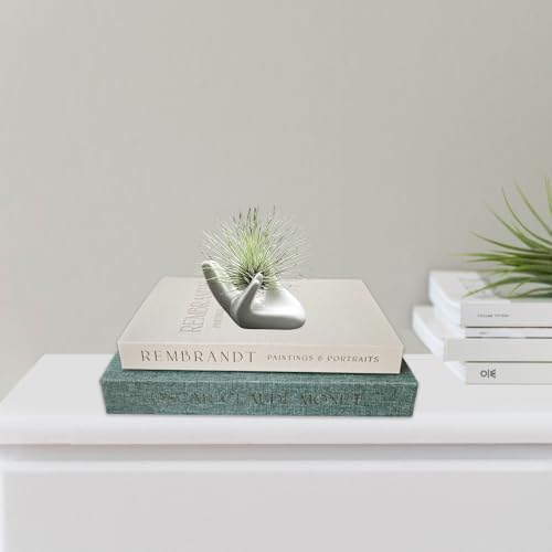 Beautiful Decorative Books - Set of 2 Boxes Enhance Your Coffee Table, Bookshelf or Mantel Shelf Decor - Aesthetic Fake/Faux Books for Modern Home Decoration, Photo Storage and as a Keepsake Box - Image 7