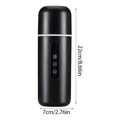Tetera eléctrica portátil para auto 12V/24V acero inoxidable miniatura 6