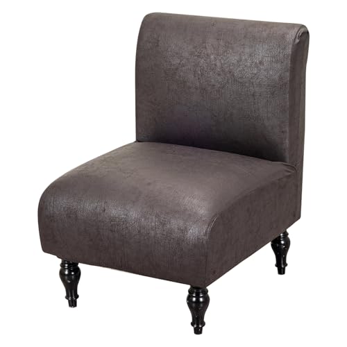 FUANGUI Armless Accent Chair Cover Slipcover Covers