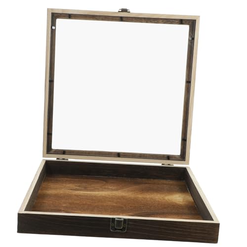 OSOLADY Insect Specimen Case Fake Bugs Display Small Storage Box Lid Butterfly Display Case Wall Hanging Style